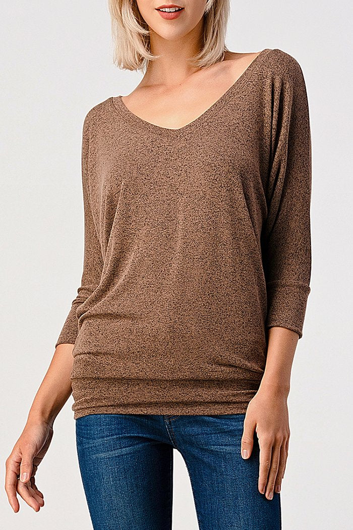 セール 30%OFF】V NECK DOLMAN KNIT TOPS(505394605) | クラネ(CLANE) - d fashion