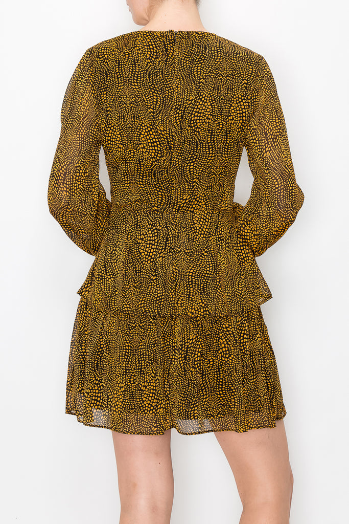 alora mini dress green ALORA SCOOP NECK MINI DRESS - INDIANA GREEN