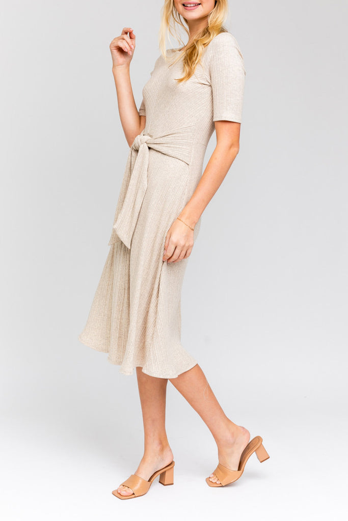 half sleeve midi dress JENNY HALF SLEEVE MIDI DRESS