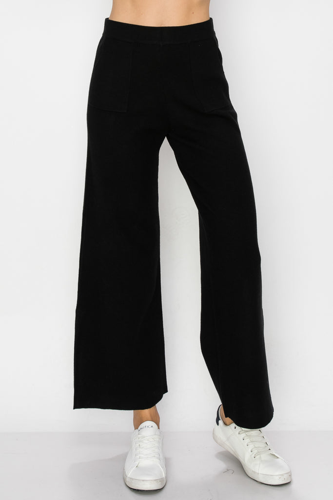 KIRA WIDE LEG SWEATER PANTS